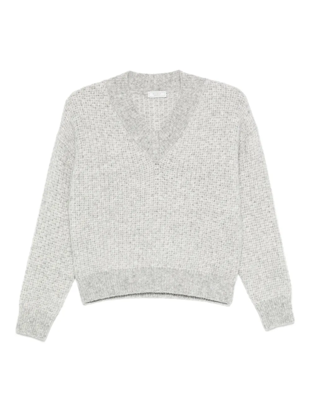 Peserico V-neck sweater Grijs