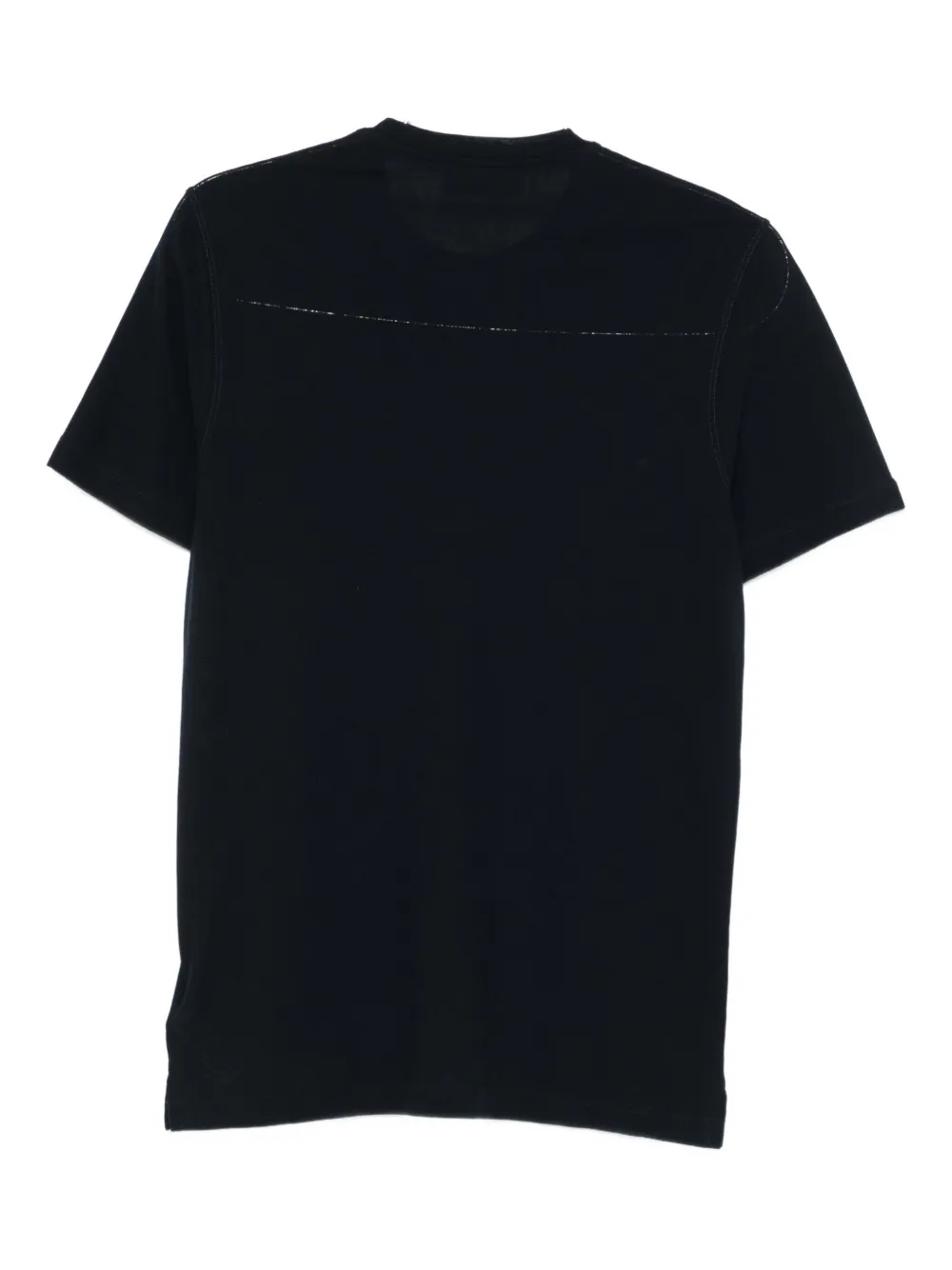 Zanone T-shirt met ronde hals Blauw