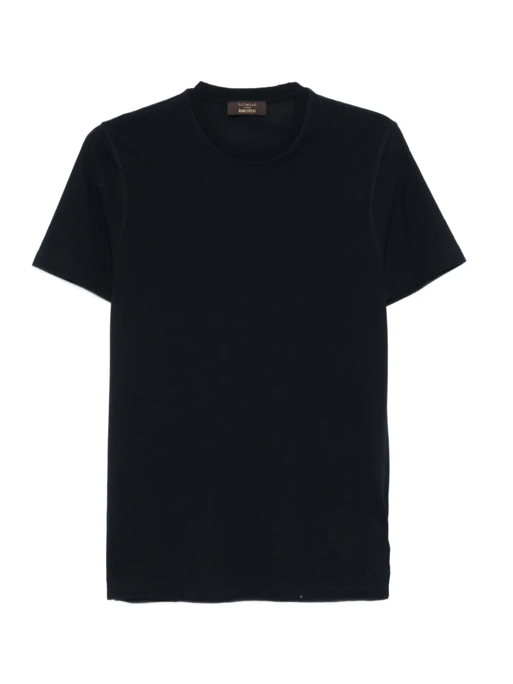 Zanone round-neck cotton T-shirt | Blue | Image 1