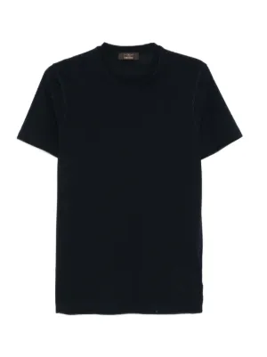 Tシャツ・カットソー ZANONE Men T Shirts 815194ZG380Z0542 Black CDG Shirt Forever: Men's Long Sleeve Tee Shirt (Black