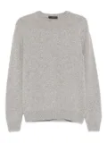 Zanone crew-neck wool sweater - Grey
