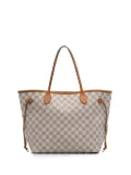 Louis Vuitton Pre-Owned 2015 Damier Azur Neverfull MM tote bag - White