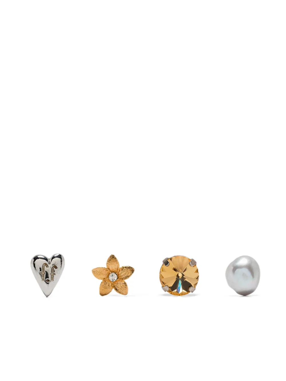 four-piece earrings