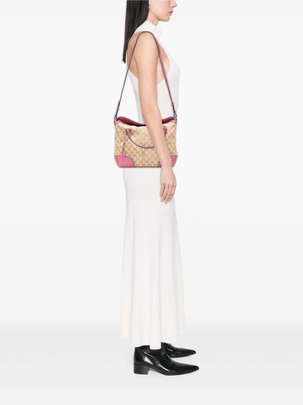 Gucci Pre-Owned 2016-2025 Medium GG Canvas Bree satchel | Pre-Owned | Image 2
