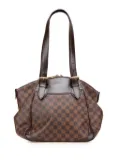 Louis Vuitton Pre-Owned 2010 Damier Ebene Verona GM shoulder bag - Brown