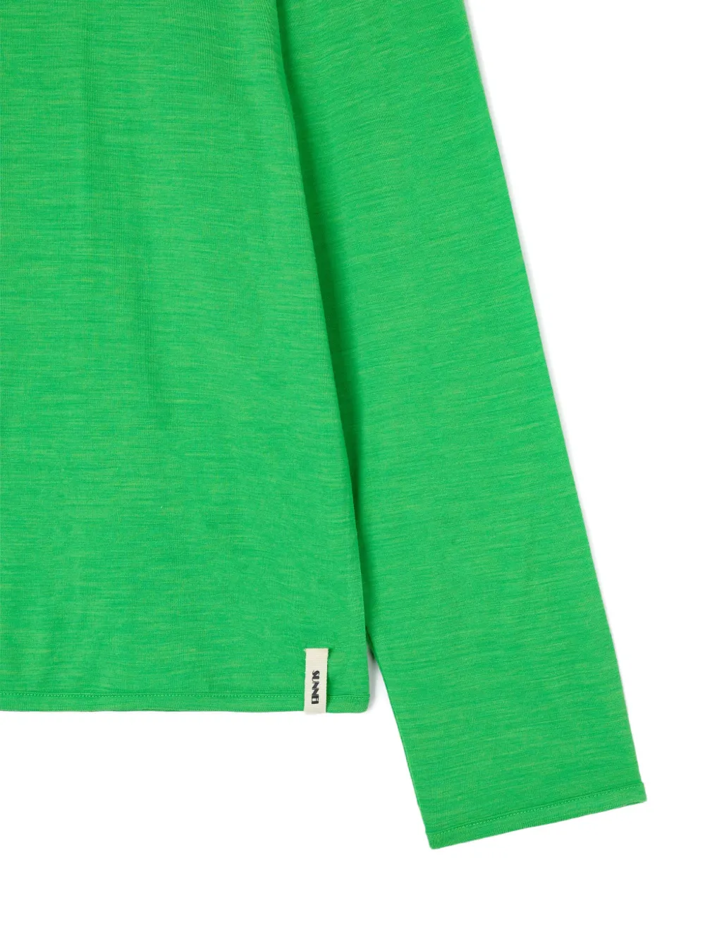 Sunnei T-shirt met lange mouwen Groen