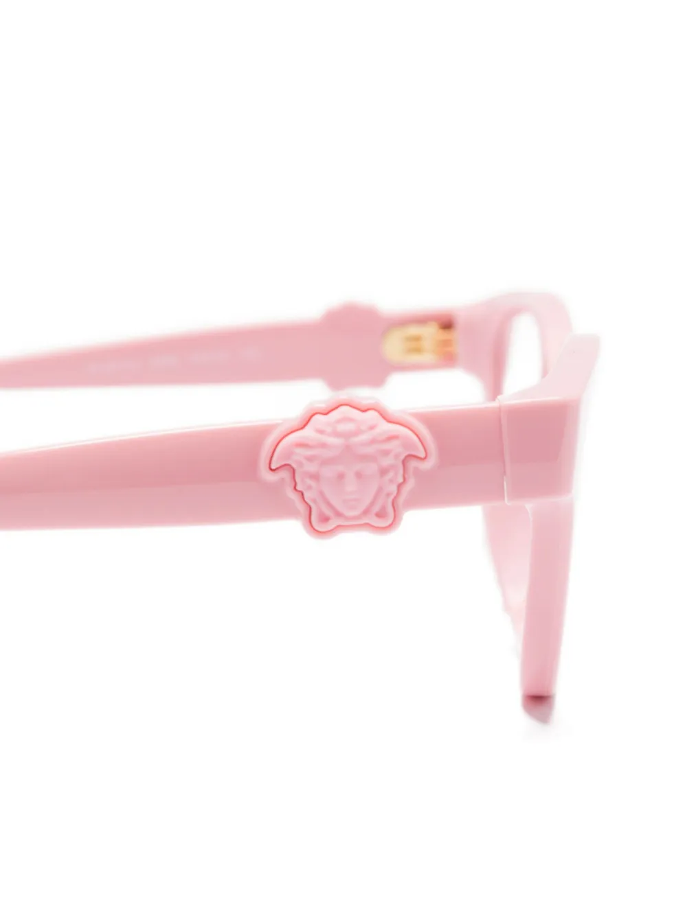 Versace Kids Medusa verfraaide zonnebril met cat-eye montuur Roze