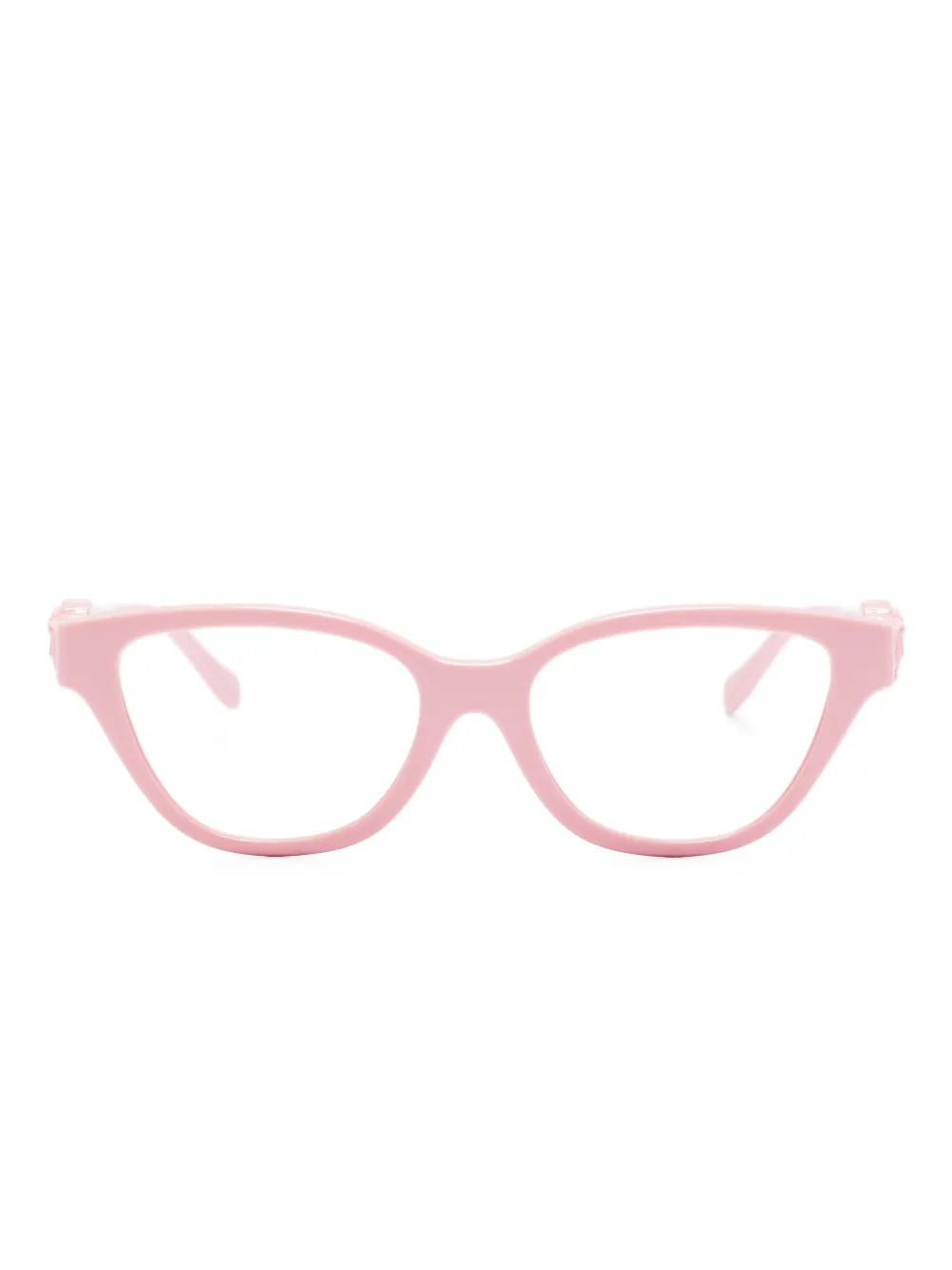 Versace Kids Medusa verfraaide zonnebril met cat-eye montuur Roze