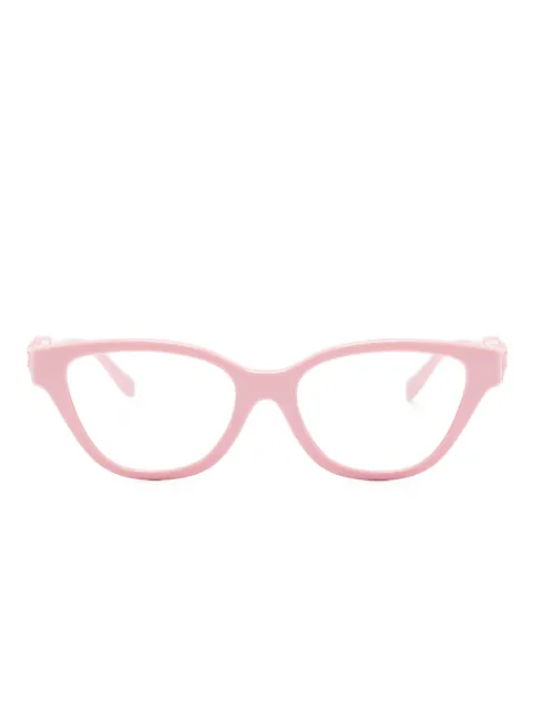 Versace Kids Occhiali cat-eye con decorazione Medusa