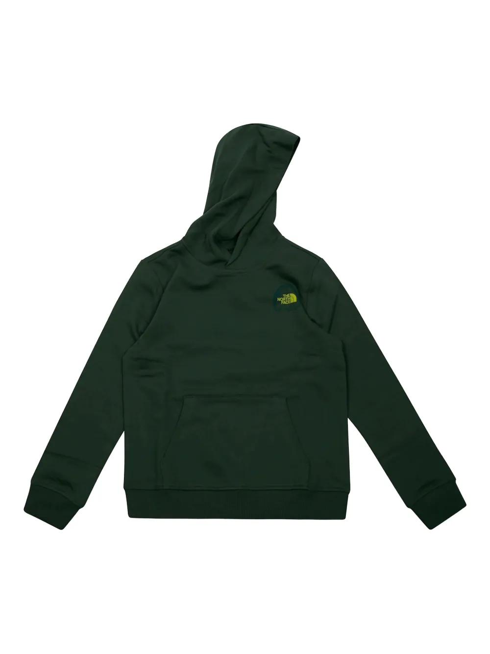 The North Face Kids' Graphic-print Hoodie In Green