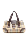 Burberry Pre-Owned 2000-2017 Haymarket Check Coated Canvas handbag - Brown