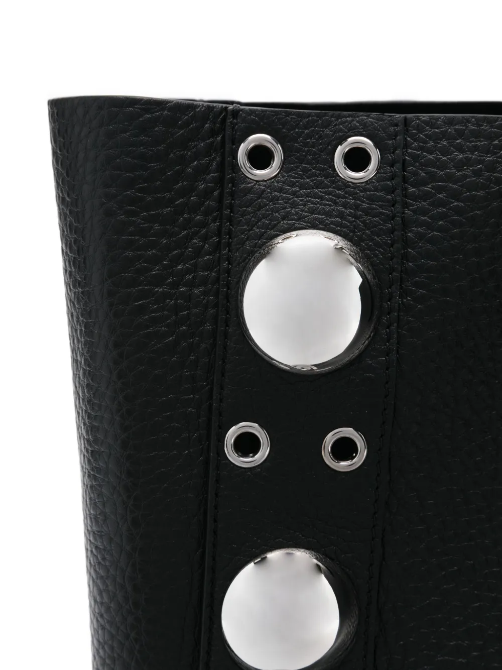 Valentino Garavani studded leather tote bag Zwart