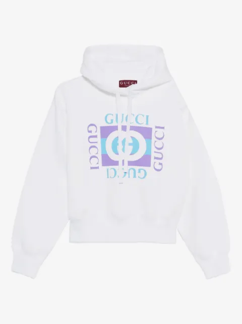 Gucci logo-print hoodie