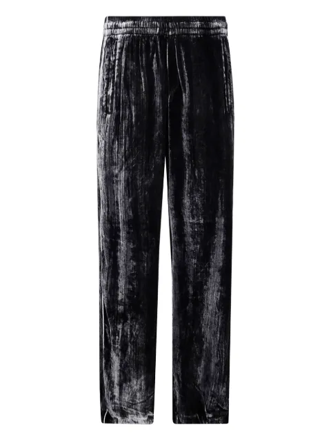 Diesel P-Hay velvet-striped track pants