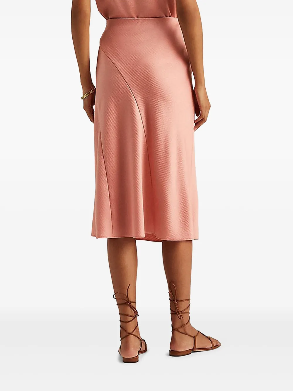 Lauren Ralph Lauren A-lijn rok met uitgesneden details Roze