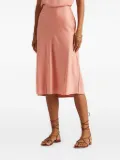 Lauren Ralph Lauren bias-cut A-line skirt - Pink