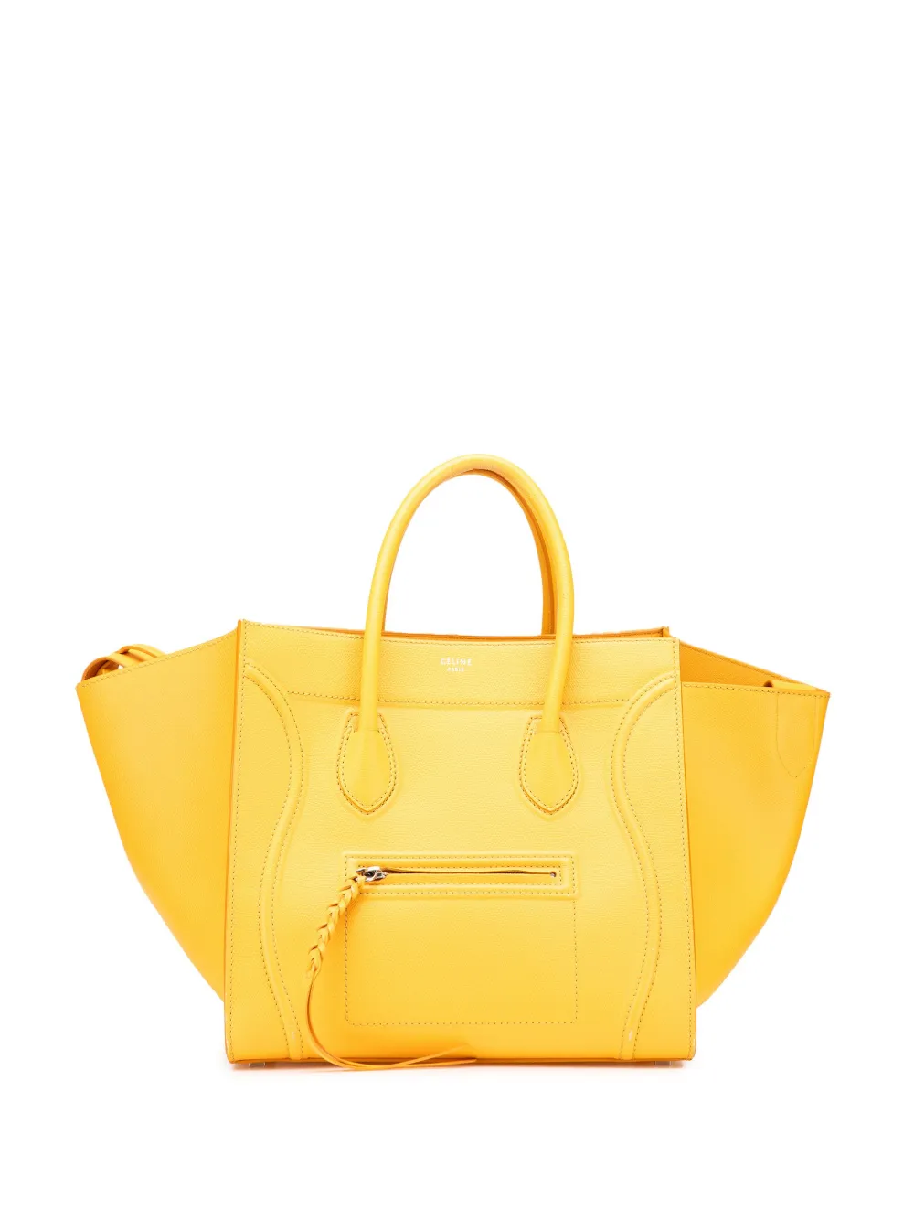 大人気✨セリーヌ ハンドバッグ ラゲージ ファントム イエロー スエード 大人気✨セリーヌ ハンドバッグ ラゲージ ファントム イエロー