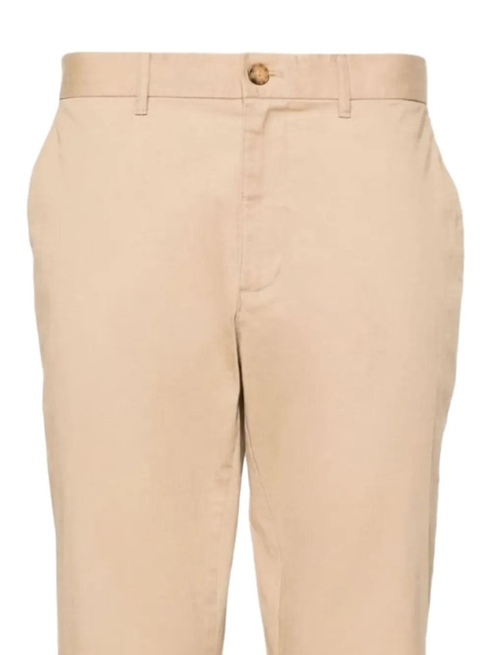Michael Kors flat-front regular trousers Beige