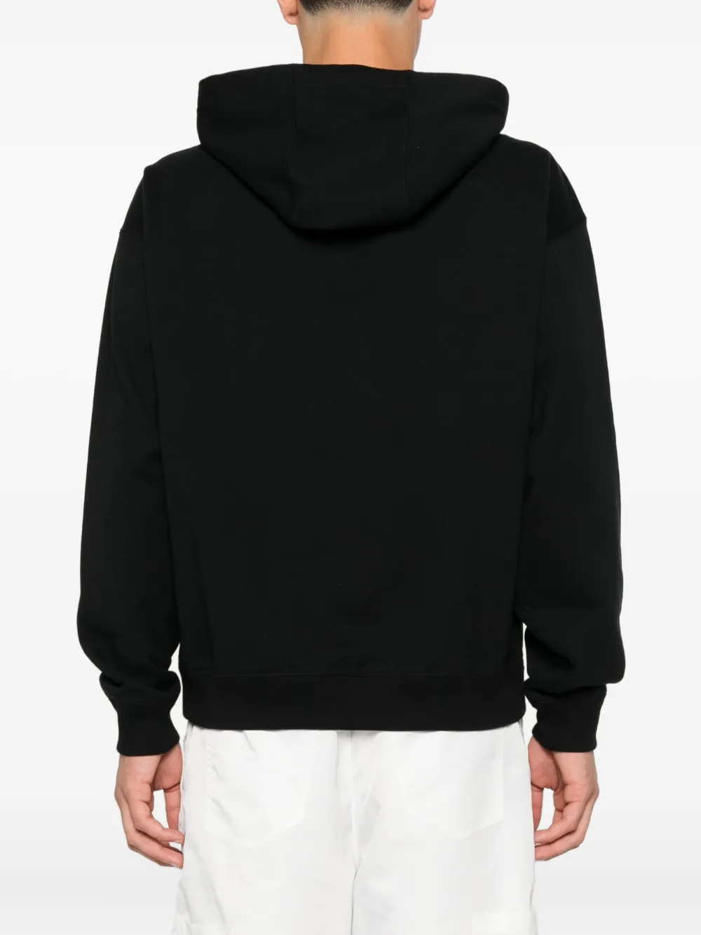 Versace Hoodie met print Zwart