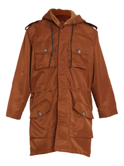 À La Garçonne Parka com capuz