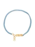Saint Laurent Pre-Owned 1993 braided belt - Blue