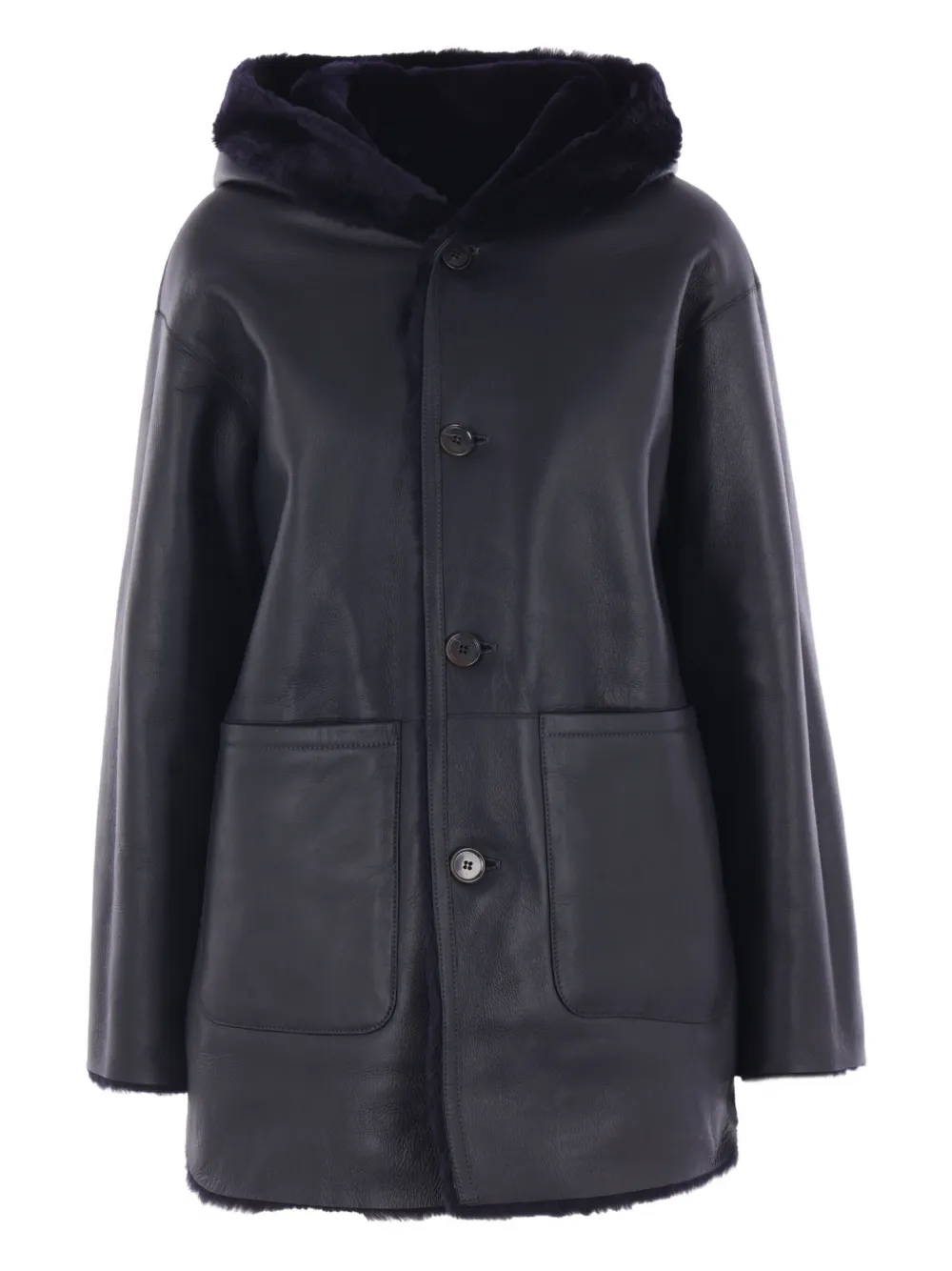 Arma Lammy coat Zwart