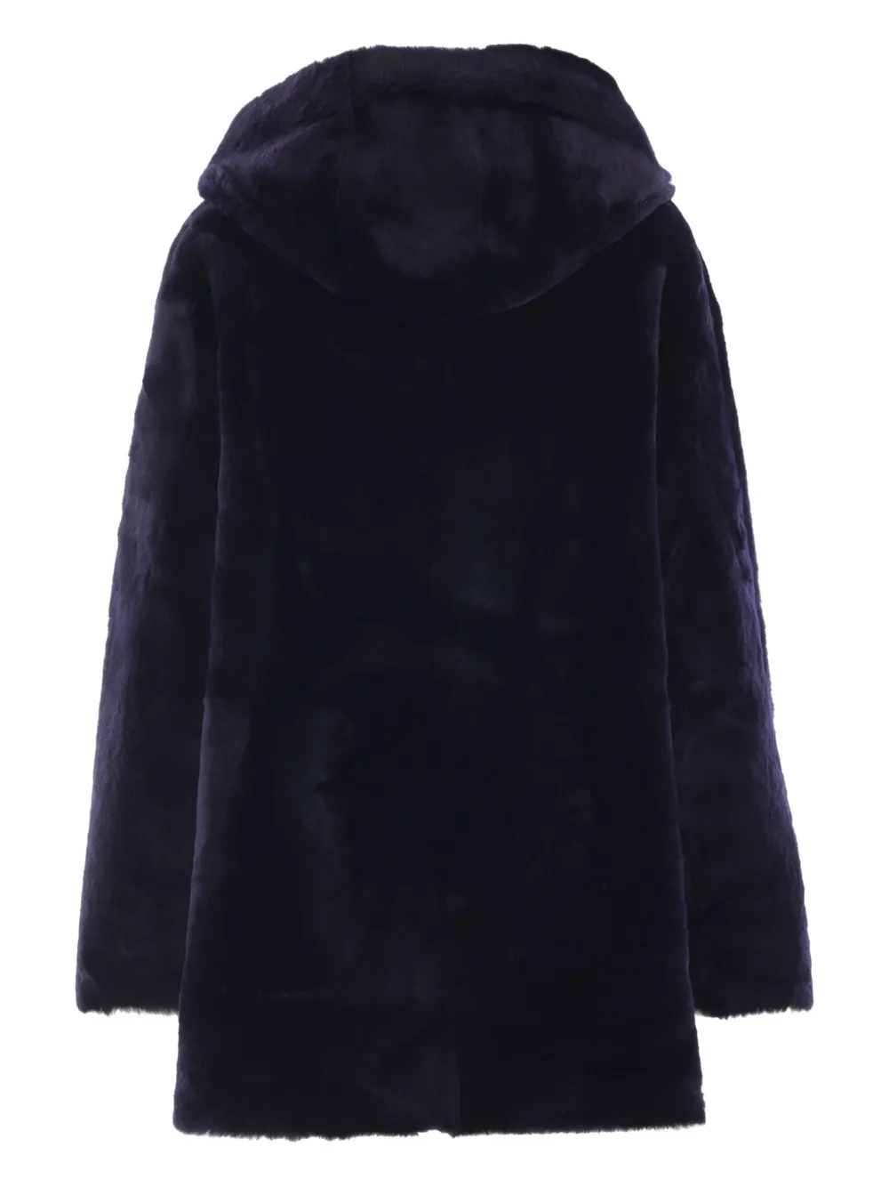 Arma hooded shearling coat | Leather Coats | Image 2