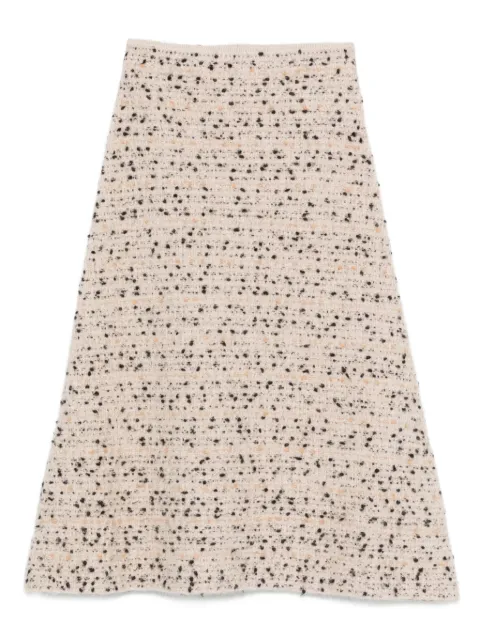 Fabiana Filippi tweed midi skirt
