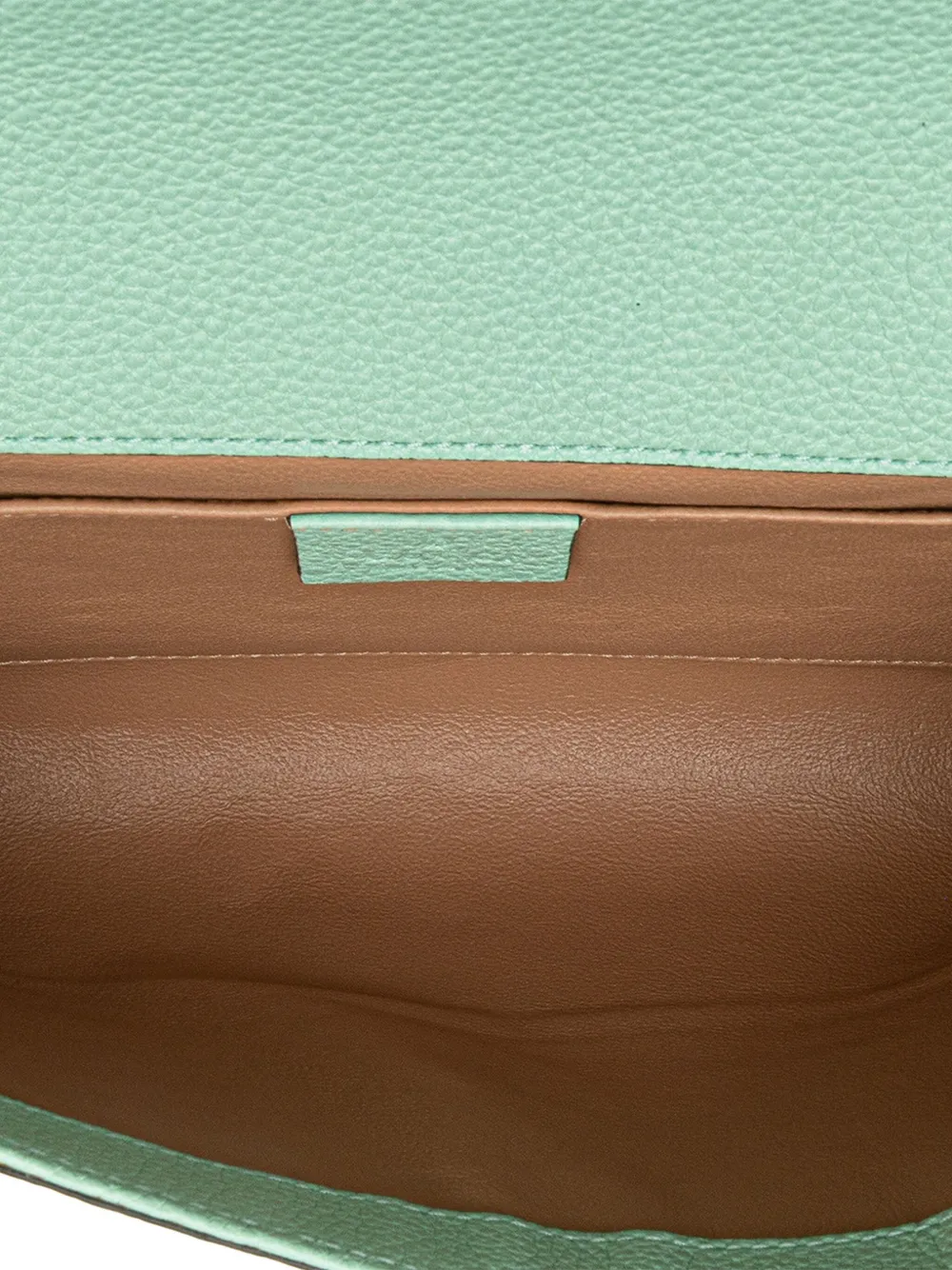 Gucci Pre-owned 2016-2025 Small Leather Zumi Satchel in Green, view 5