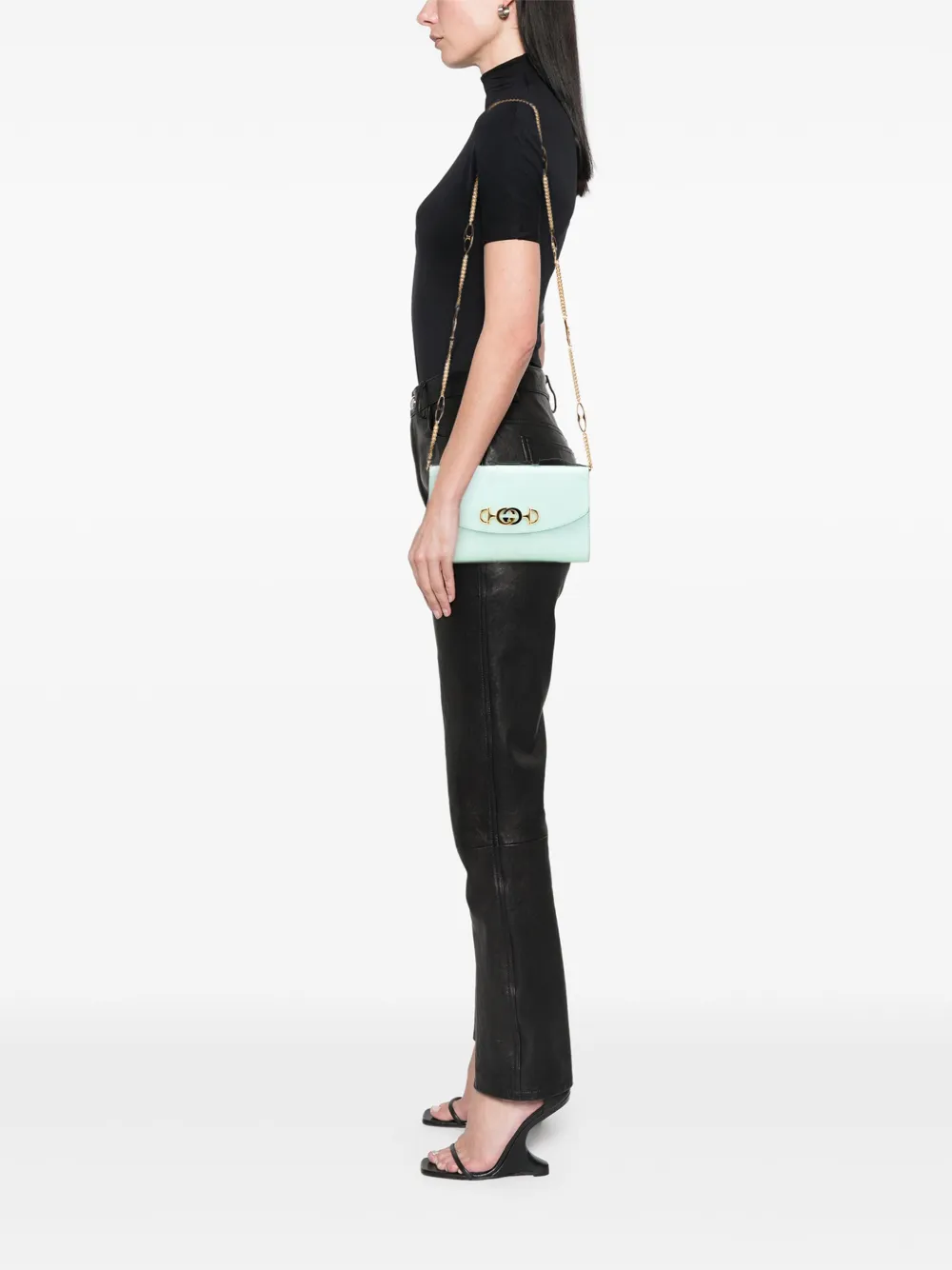 Gucci Pre-Owned 2016-2025 Small Leather Zumi satchel | Pre-Owned | Image 2
