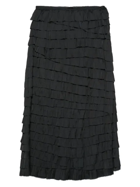 Ulla Johnson tiered ruffled midi skirt