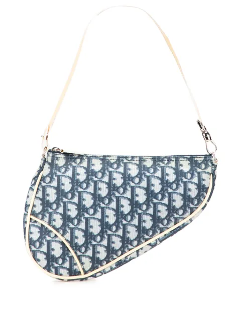 Christian Dior Pre-Owned Diorissimo Saddle Pochette liten axelväska från 2002