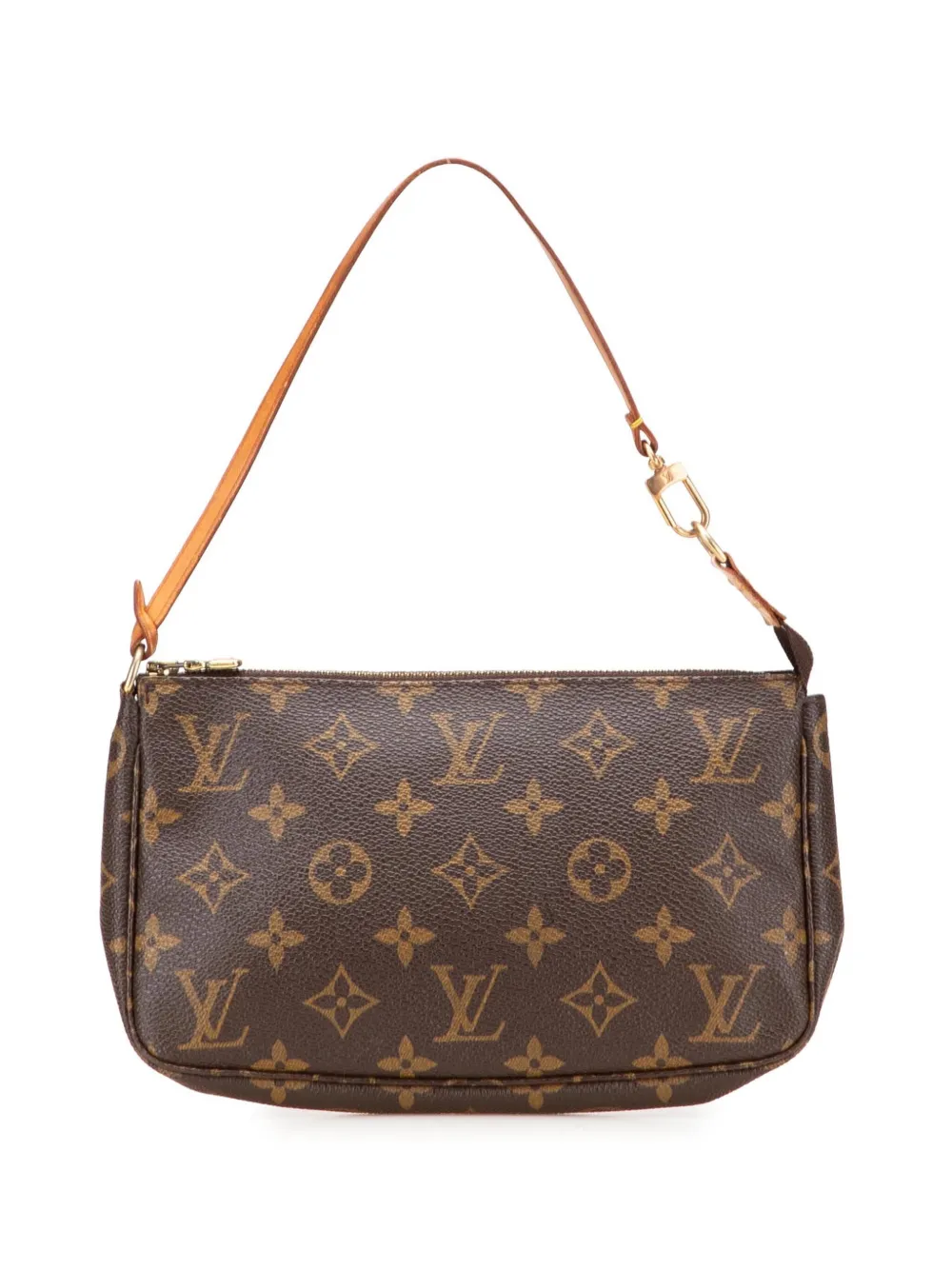 Louis Vuitton Pre-Owned 1999 モノグラム ポシェット アクセソワール ショルダーバッグ - ブラウン Louis Vuitton Pre-Owned 1999 モノグラム ポシェット アクセソワール ショルダーバッグ - ブラウン