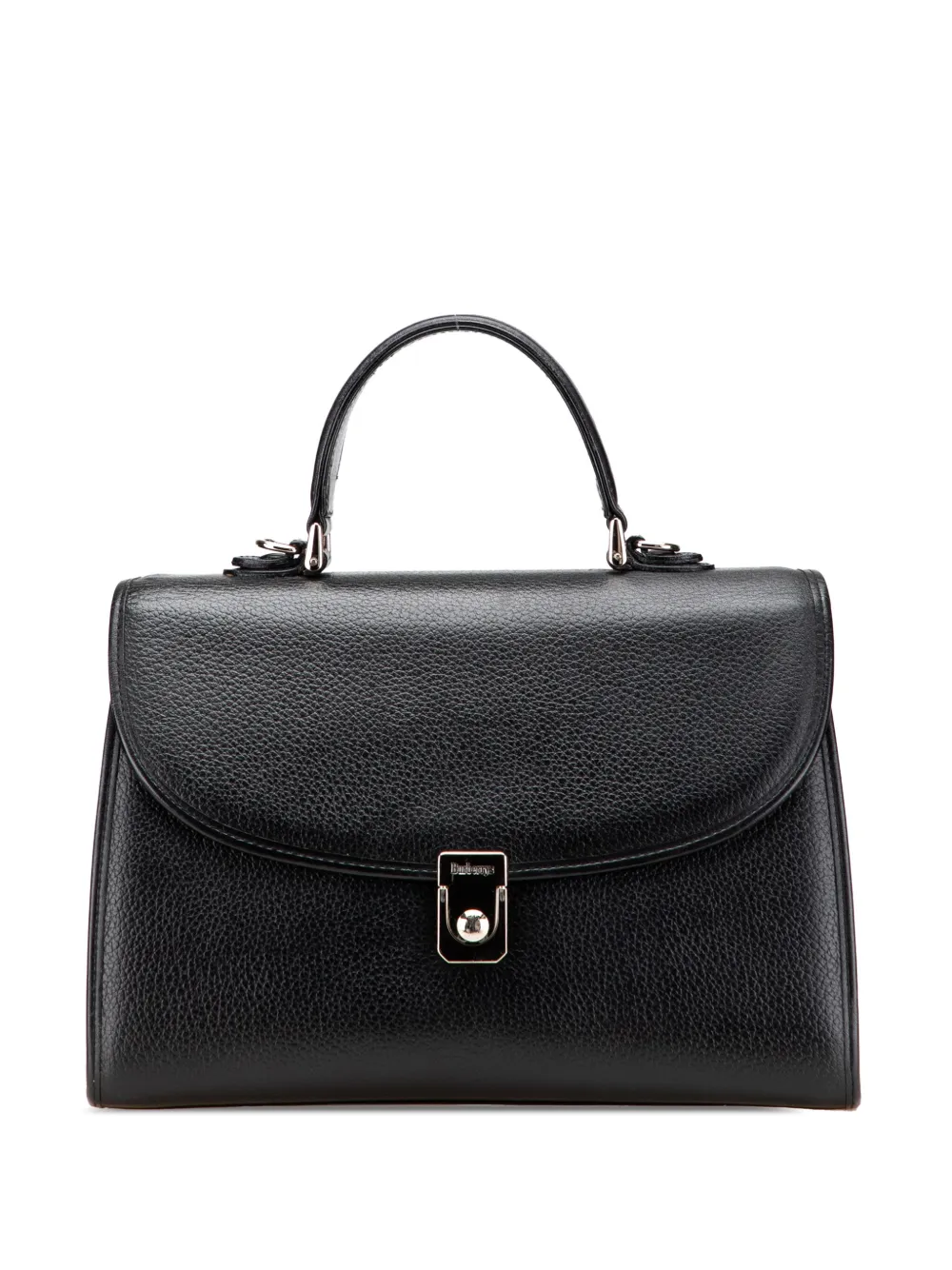 Burberry Pre-Owned 20th Century レザー サッチェルバッグ - ブラック Burberry Pre-Owned 20th Century レザー サッチェルバッグ - ブラック