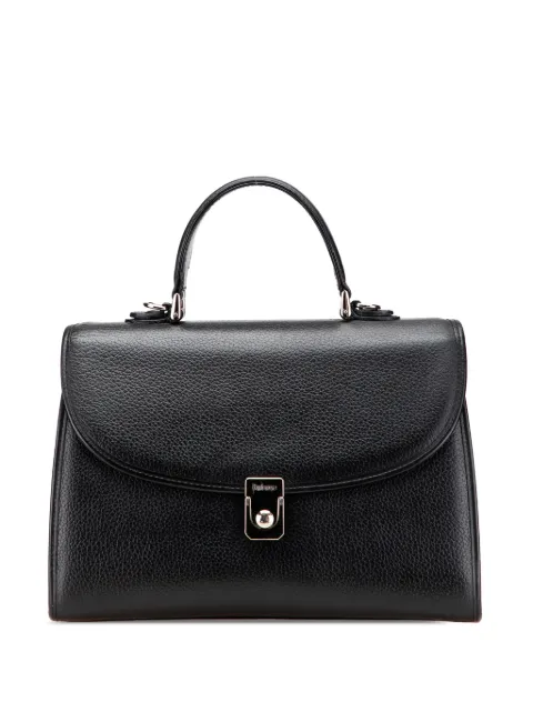 Burberry Pre-Owned 20th 센추리 레더 사첼 백