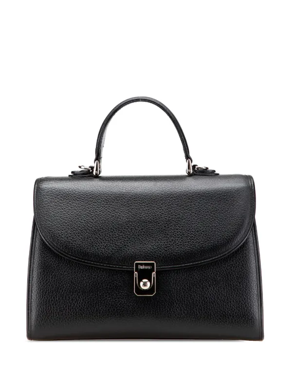 Burberry Pre-Owned 20th Century レザー サッチェルバッグ