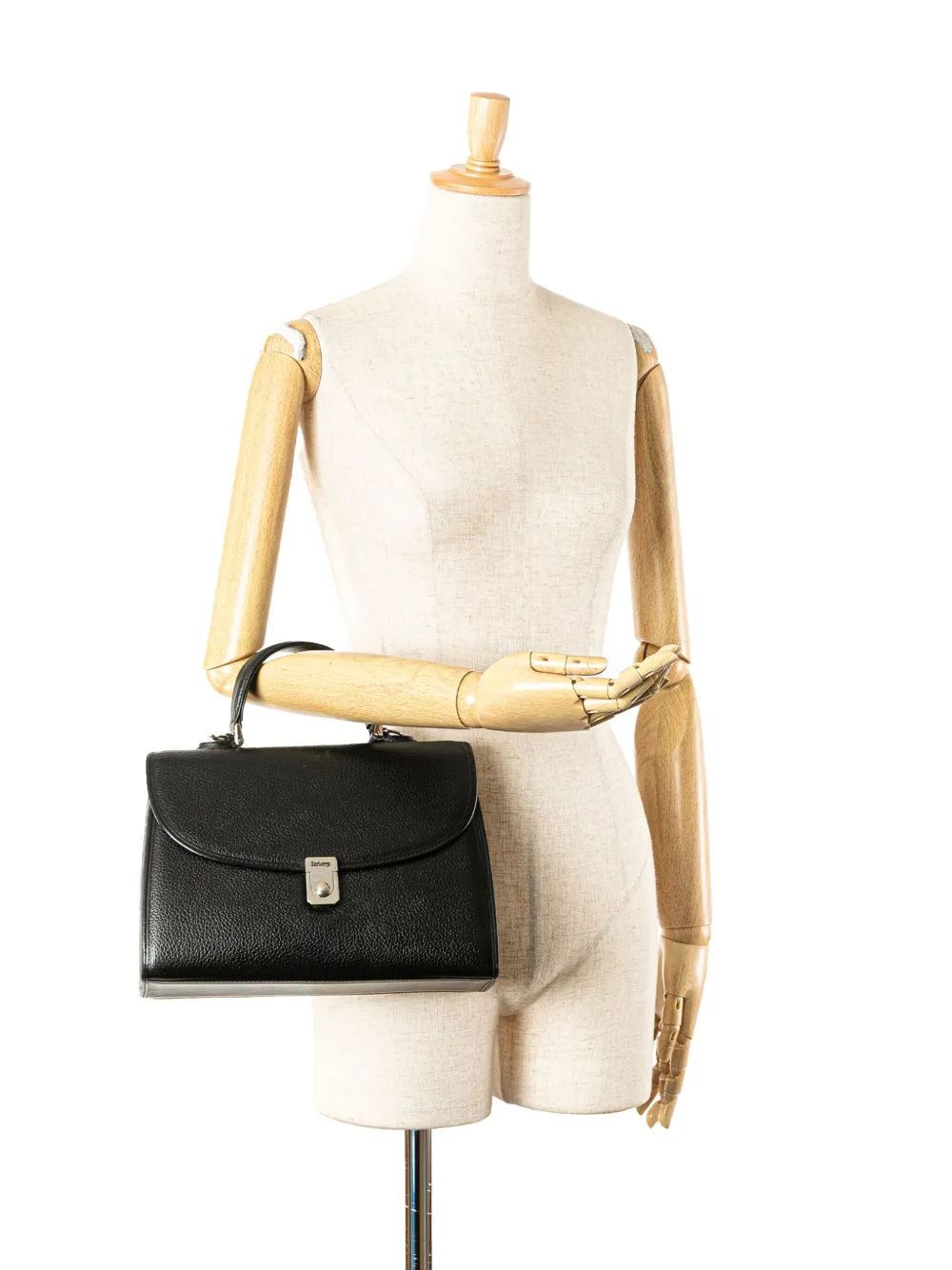 Burberry Pre-Owned 20th Century Leather satchel | Pre-Owned | Image 2