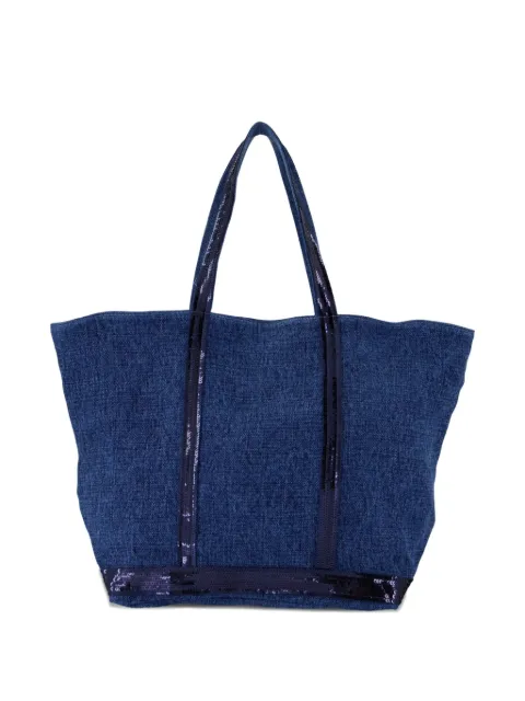 Vanessa Bruno large sequin-embellished tote bag