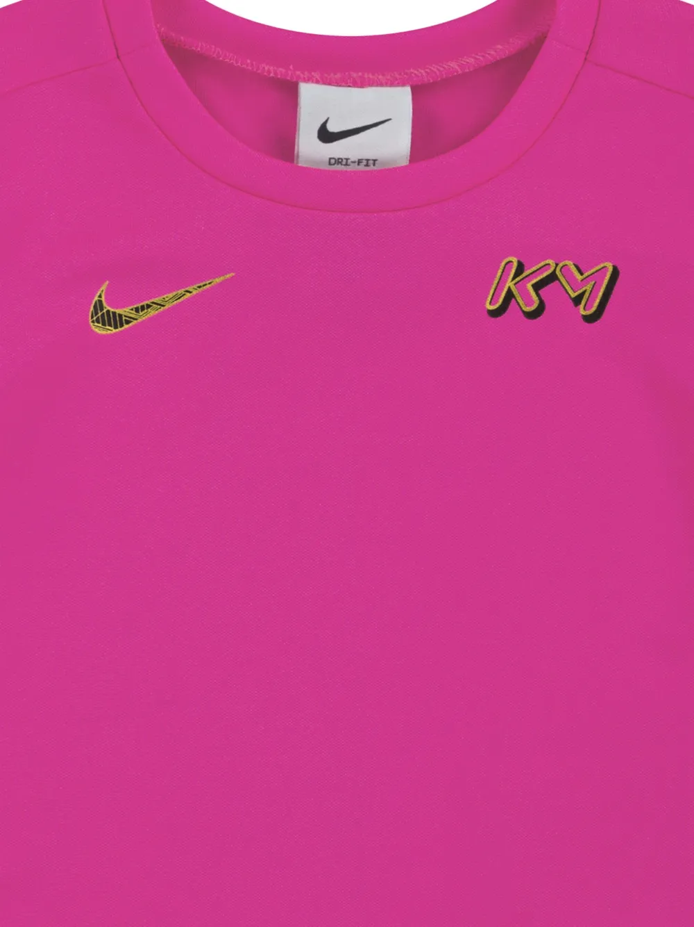 Nike Kids Twee paar shorts met logoprint Roze