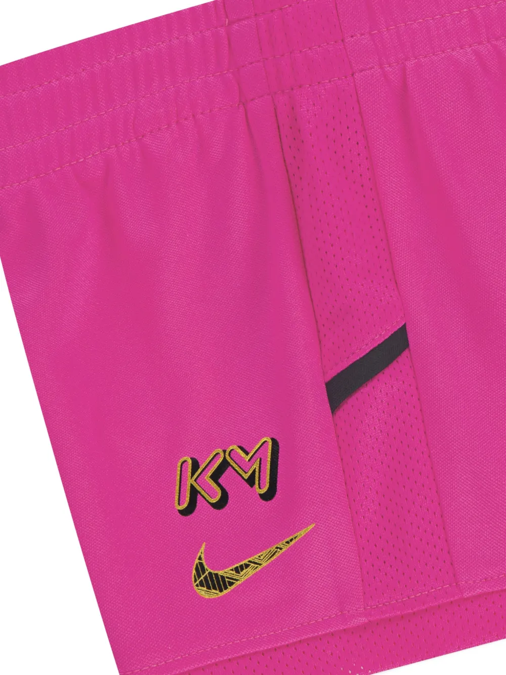 Nike Kids Twee paar shorts met logoprint Roze