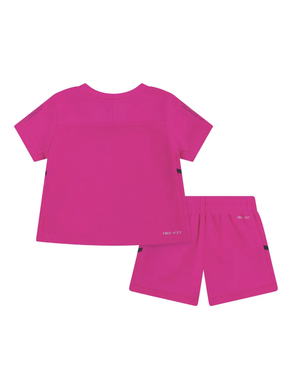 Nike Kids Twee paar shorts met logoprint Roze