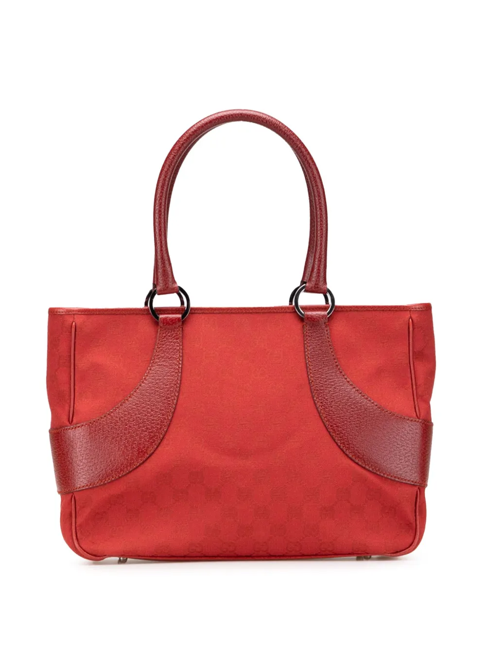 Gucci Pre-Owned 2000-2015 GGキャンバス トートバッグ - レッド Gucci Pre-Owned 2000-2015 GGキャンバス トートバッグ - レッド