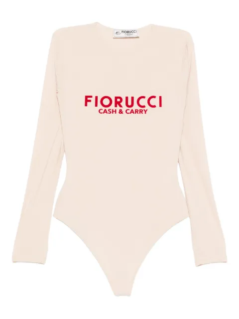Fiorucci body con logo estampado