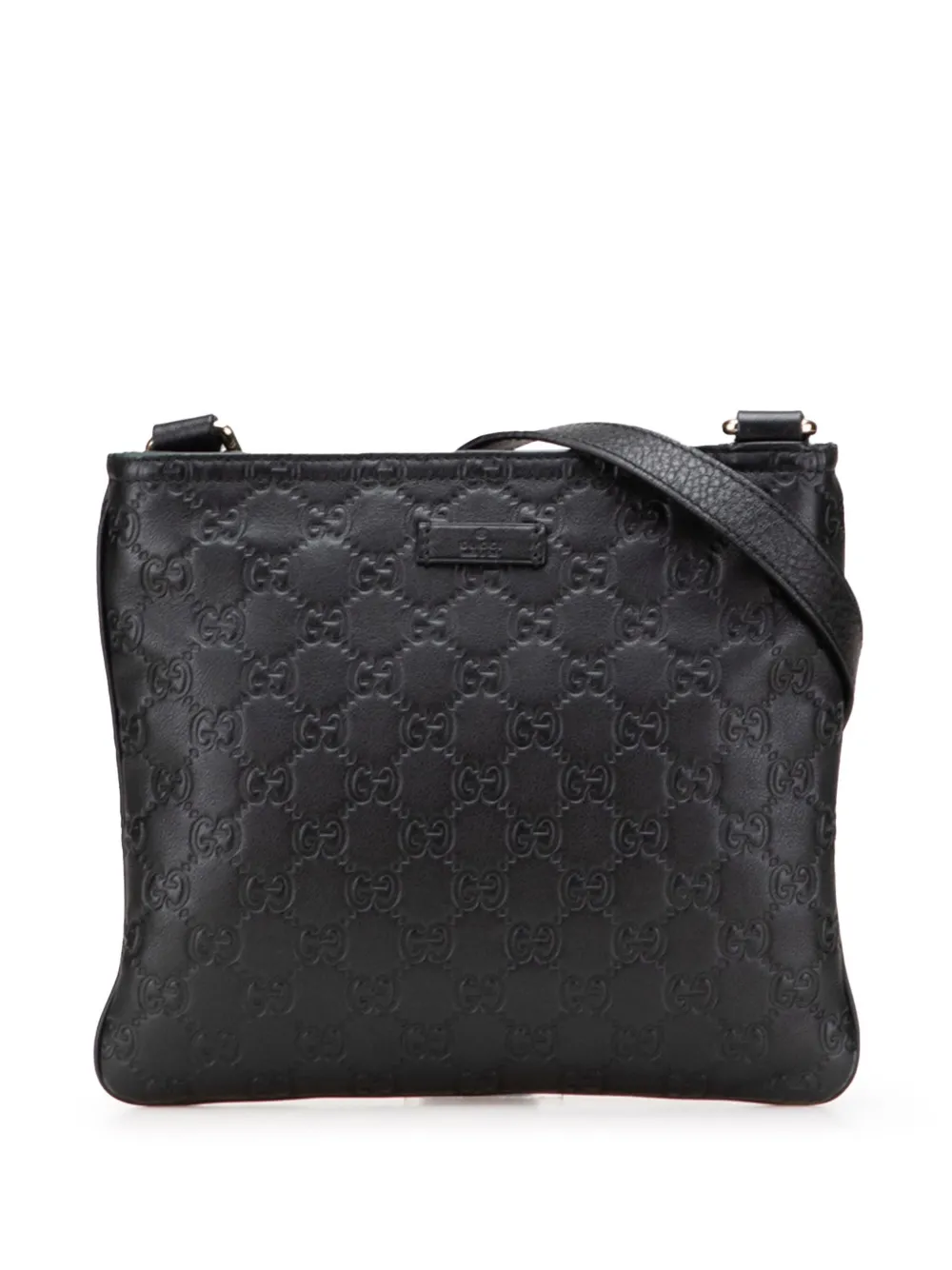 Gucci Pre-Owned 2000-2015 Guccissima crossbody bag | Black | Image 1