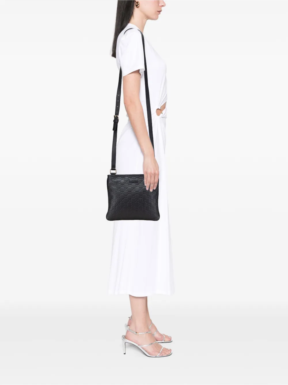 Gucci Pre-Owned 2000-2015 Guccissima crossbody bag | Pre-Owned | Image 2