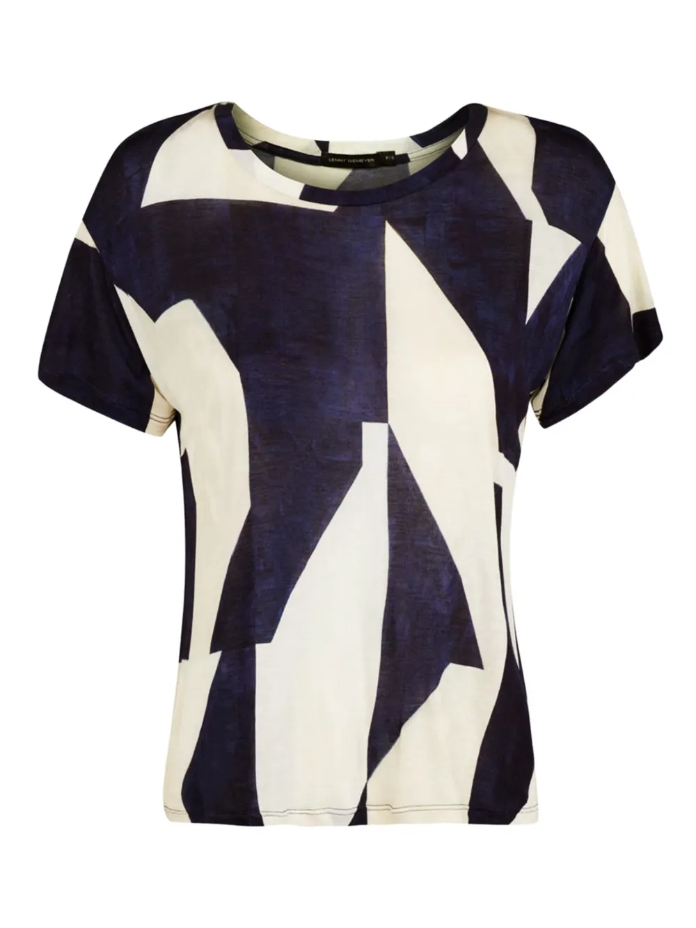 Lenny Niemeyer T-shirt Quadri Abstrata con stampa geometrica - Bianco