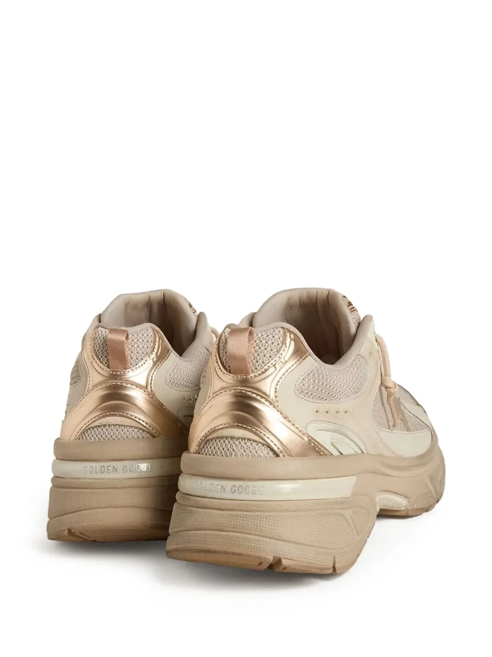 Golden Goose Lightstar lace-up low-top sneakers Neutrals