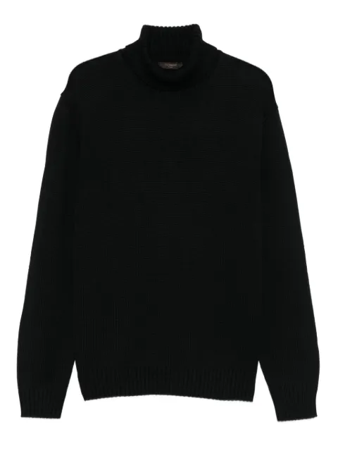 Zanone suéter con cuello tortuga