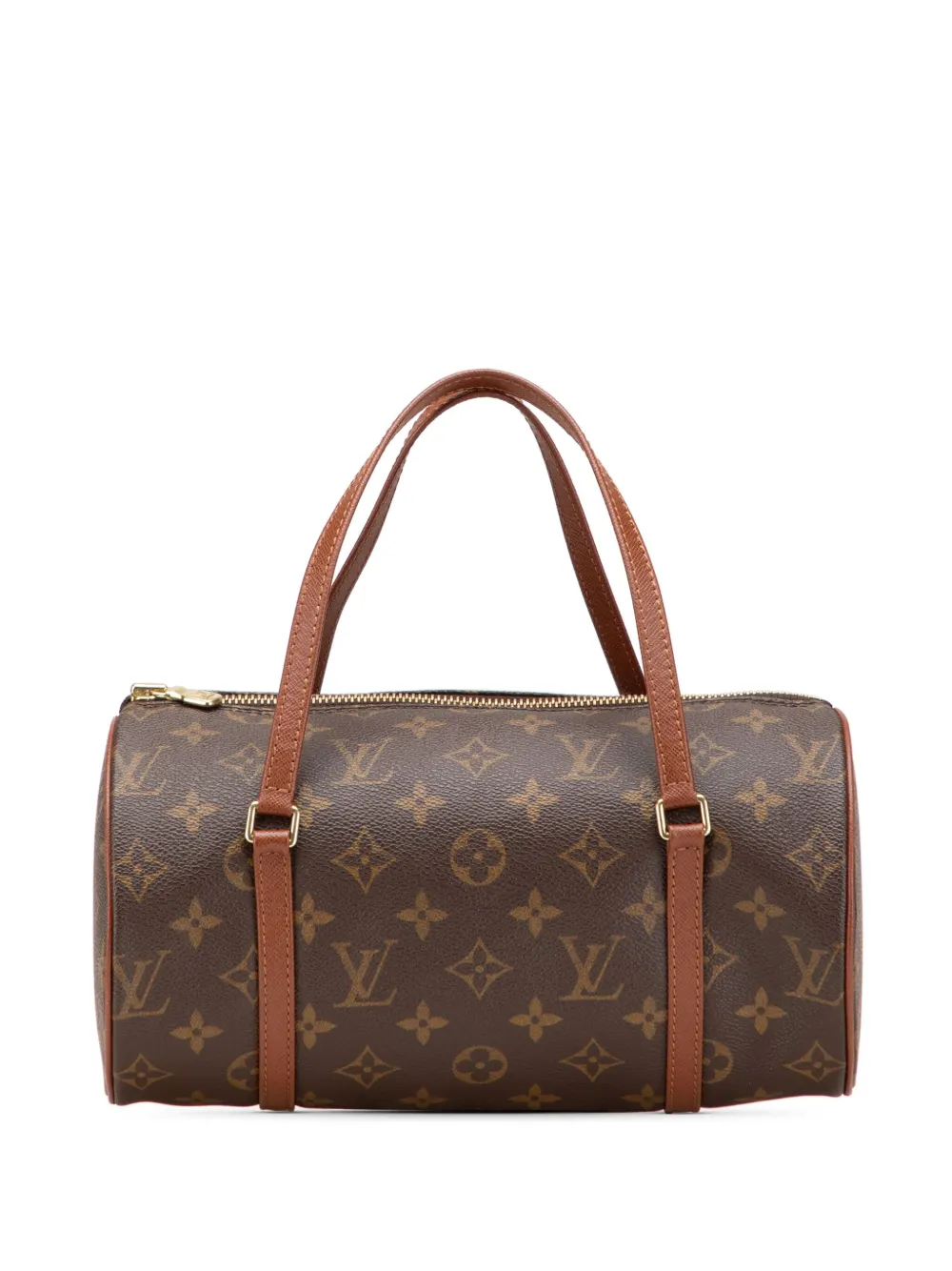 Louis Vuitton Pre-Owned 2001 モノグラム パピヨン 26 ハンドバッグ - ブラウン Louis Vuitton Pre-Owned 2001 モノグラム パピヨン 26 ハンドバッグ - ブラウン
