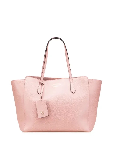 Gucci Pre-Owned 2016-2025 Medium Leather Swing tote bag